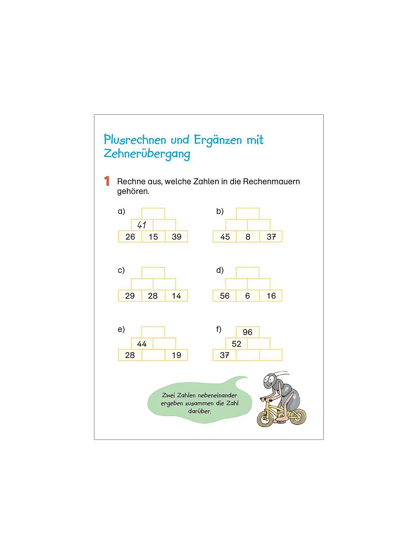 TESSLOFF VERLAG | Fit für Mathe 2. Klasse - Mein 5-Minuten Block | 